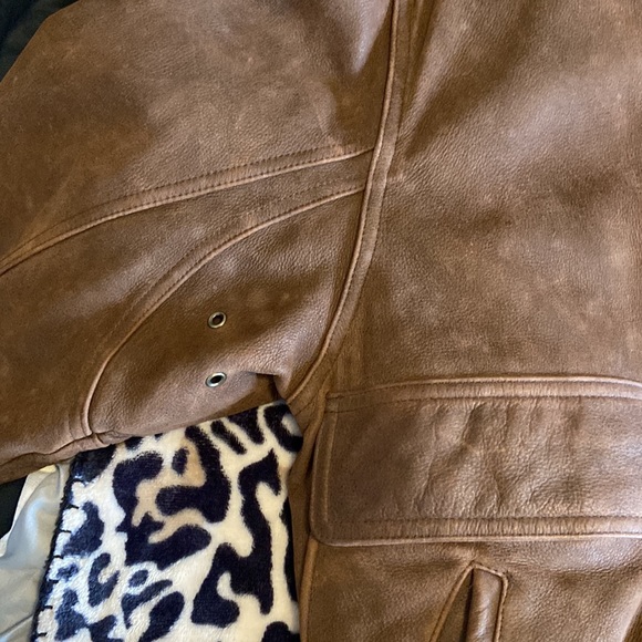 Rare vintage  1985 Wilson’s Leather jacket with removable insert - Picture 2 of 16